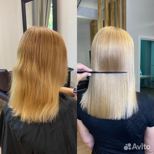 Реконструкция волос кератин ботокс