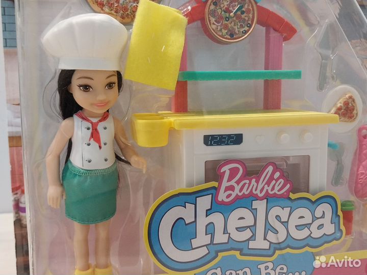 Игровой набор Barbie Mattel Chelsea пиццерия новый