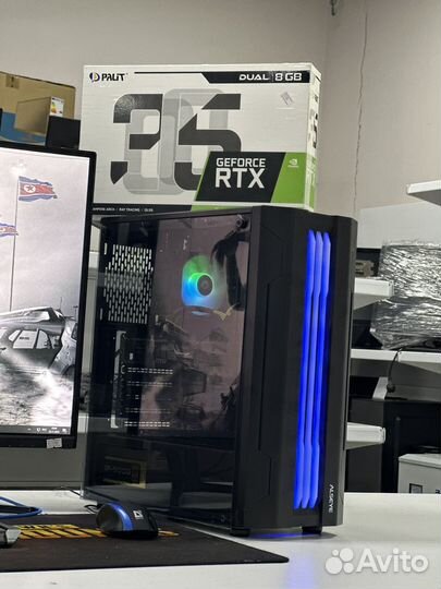 Игровой блок i5 10400f + RTX 3050 8GB