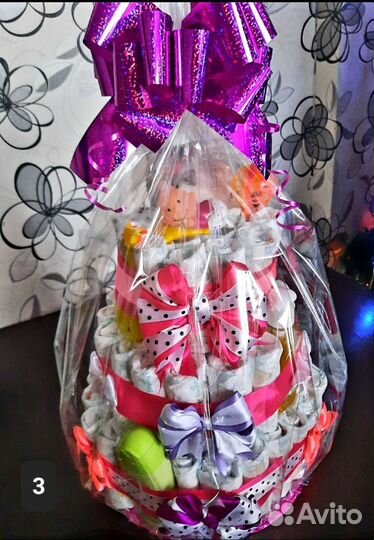 Торт из памперсов на заказ