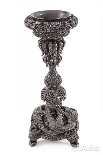 Оригинальная подставка-кашпо на ножке