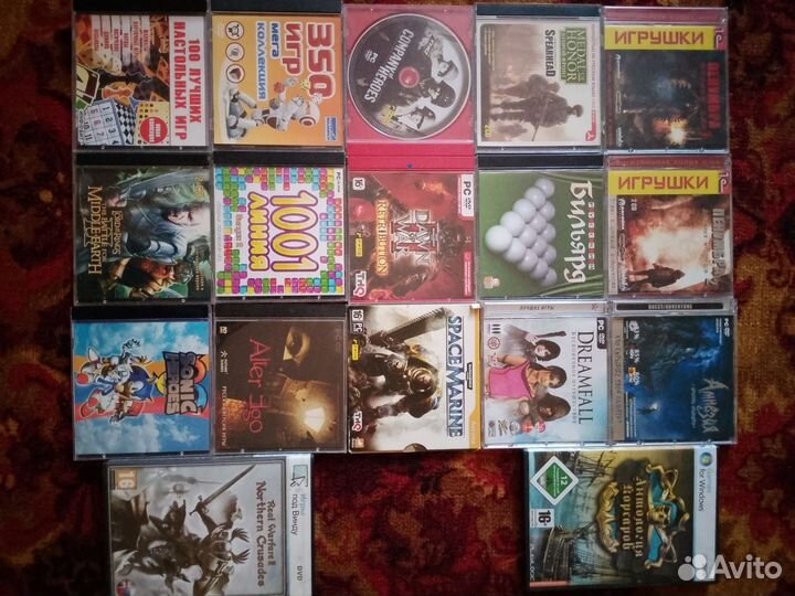 Игры для пк на дисках