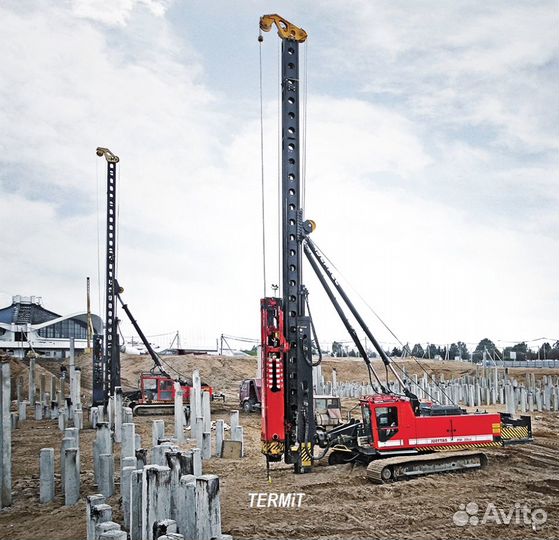 Забивка свай для промышленных зданий u-7910