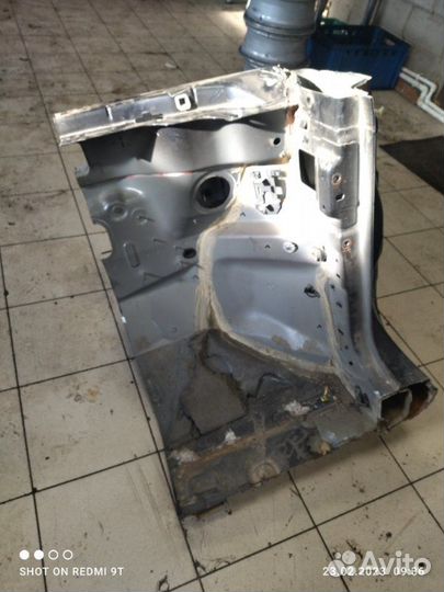 Лонжерон четверть правый Ford Focus 2 qqdb 1.8