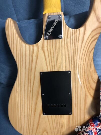Электро гитара clevan+чехол+комбинатор