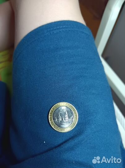 Монета посвящена городу Рыбинск 2023 год