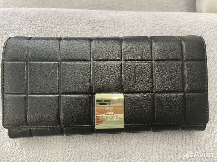 Кошелек chanel новый кожаный