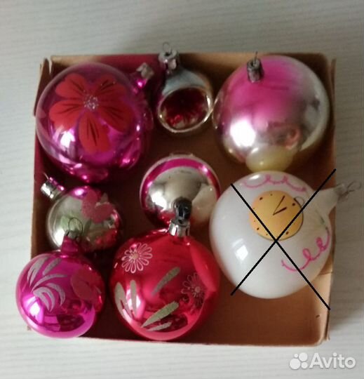 Игрушки на елку разных годов СССР