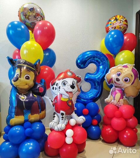 Воздушные и гелиевые шары 24 часа