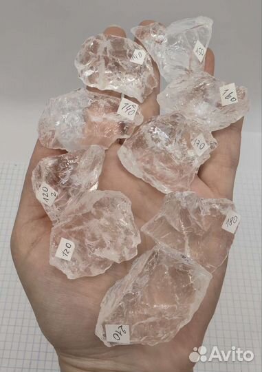 Горный хрусталь необработанный