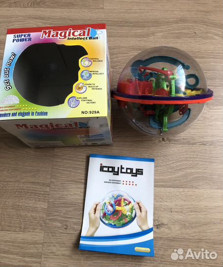 Головоломка шар-лабиринт