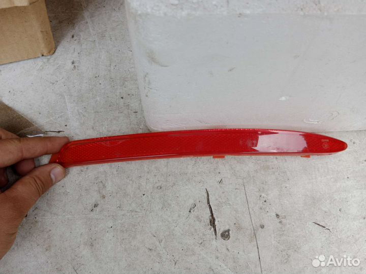 Отражатель заднего бампера L Skoda Octavia A5