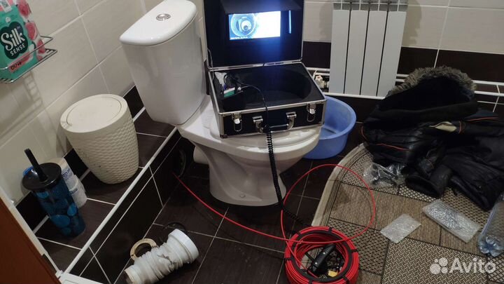 Промывка канализации, устранение засора