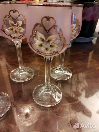 Фужеры ликерные Богемия