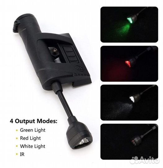 Тактический фонарь на шлем Night Evolution