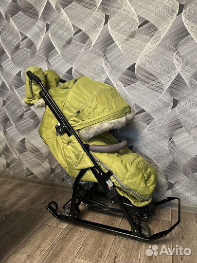 Коляска санки