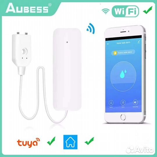 Умный датчик утечки воды Wi-Fi