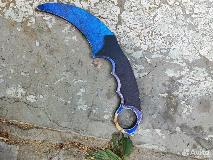 Ножик керамбит деревянный