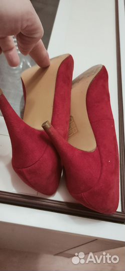 Туфли женские 37 размер натуральная замша