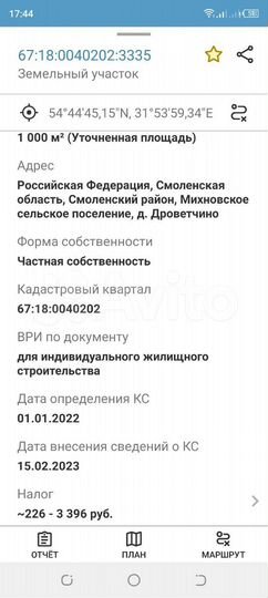 Участок 10 сот. (ИЖС)