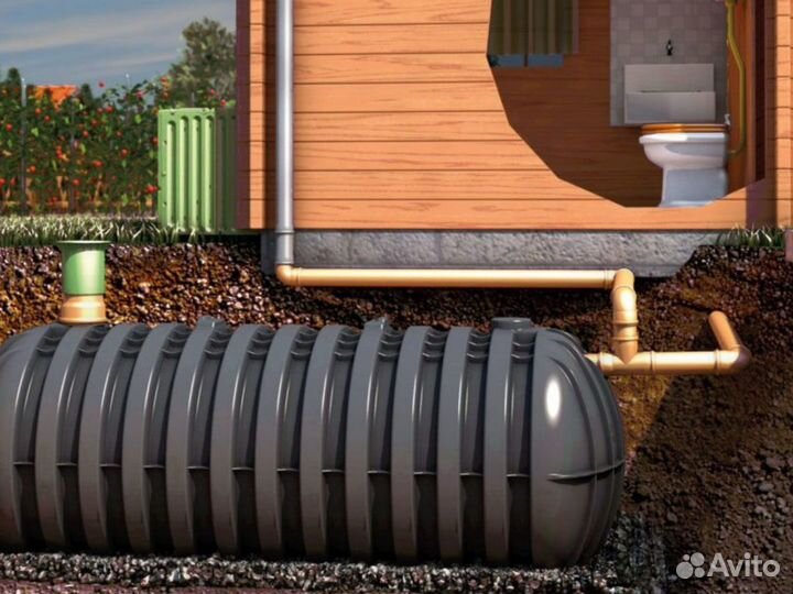 Септик Аквалос 3 без откачки