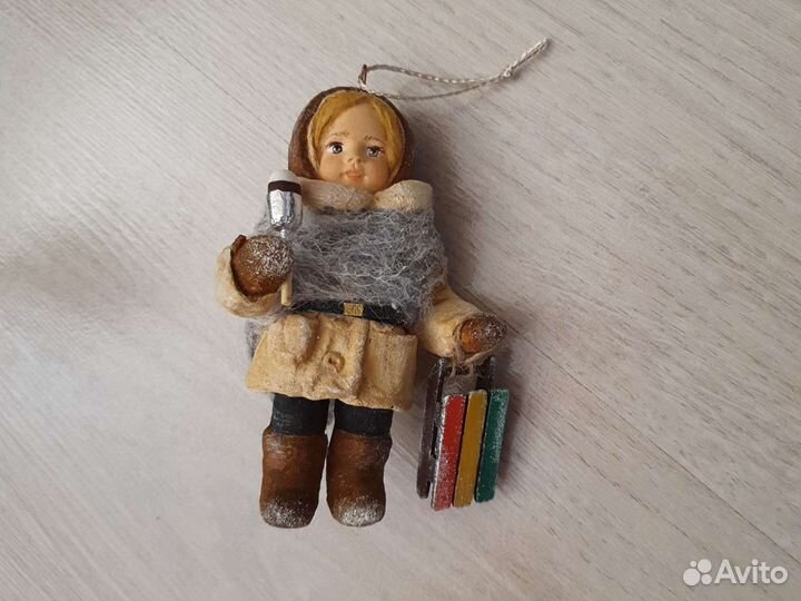 Елочная игрушка ручной работы