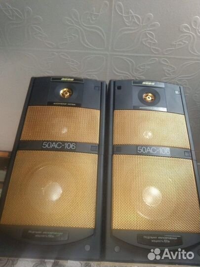 Советские колонки СССР vega 50ac-106