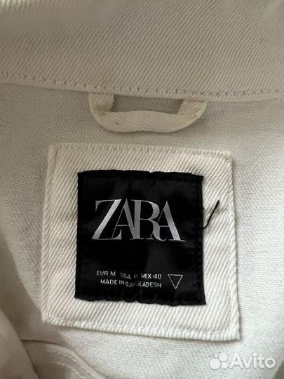 Джинсовая куртка zara