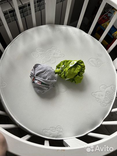 Круглая кроватка