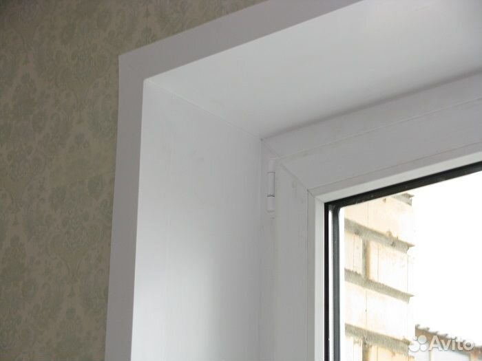 Откосы на пластиковые окна, подоконники