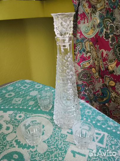 Графин хрустальный СССР