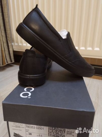 Мокасины 38 размер Ecco S7 teen