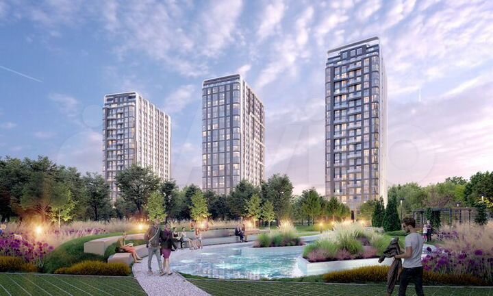 2-к. квартира, 69,5 м², 6/22 эт.