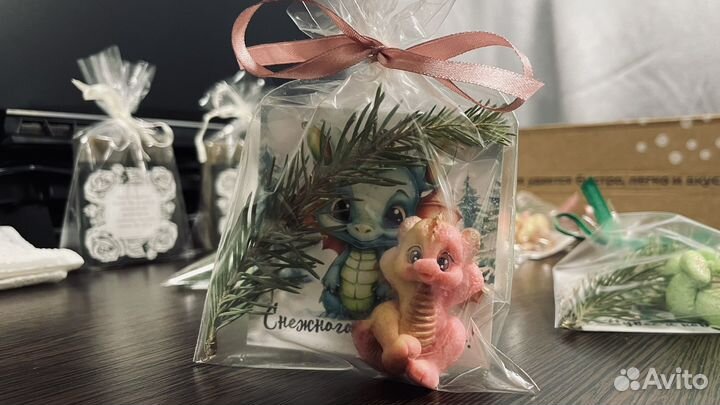 Мыло ручной работы дракончики