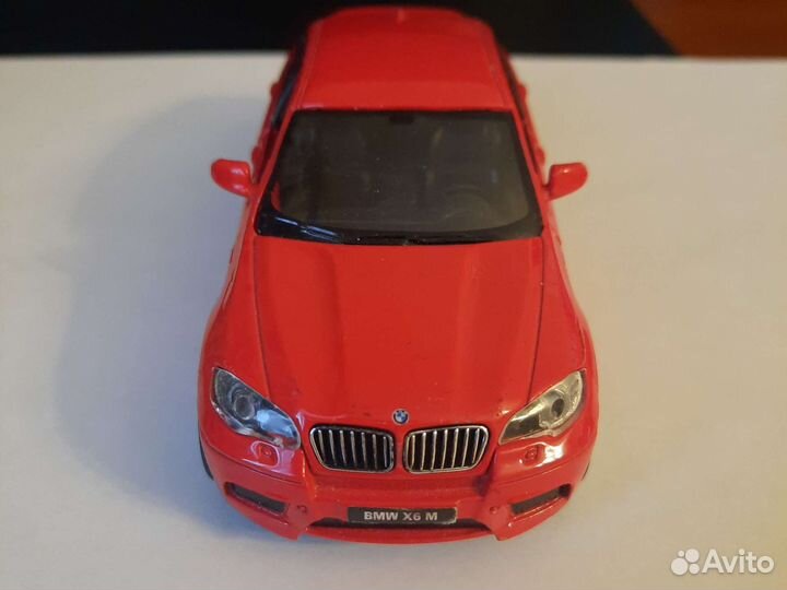 Машинки BMW X6M, 1/38