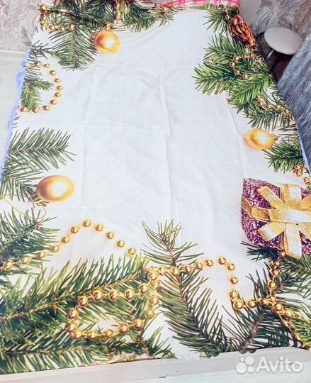 Скатерть новогодняя