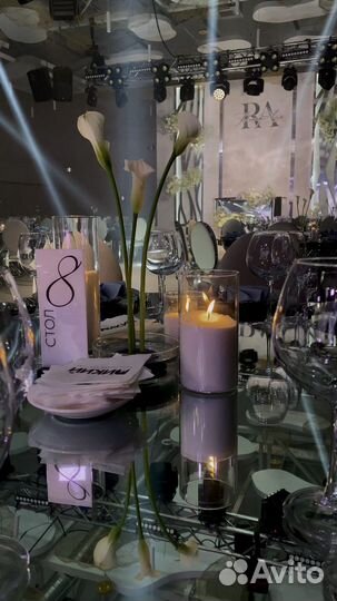 Оформление столов для любого мероприятия