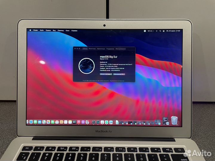 Macbook air 13 2014 i7/8/128