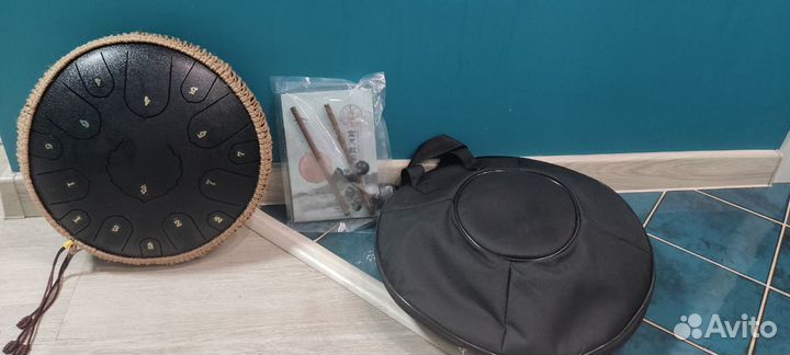 Глюкофон большой 35 см с чехлом черный