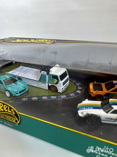 Hot wheels premium Диорама Greddy