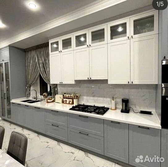 Прямая кухня.Кухонный гарнитур на заказ