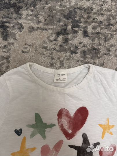 Кофта на девочку 5-7 лет zara