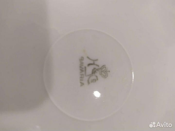 Тарелка антикварная Heinrich & Ко Selb