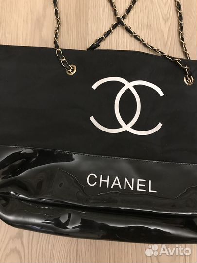 Сумка Chanel лаковая шопер