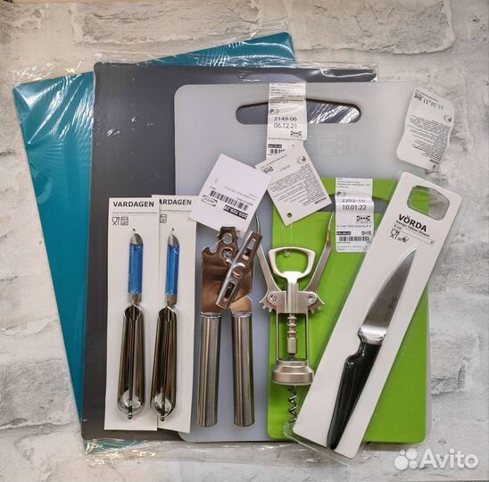 Ножи Икеа Верда 365+ Хаккиг керамика Штопор новые