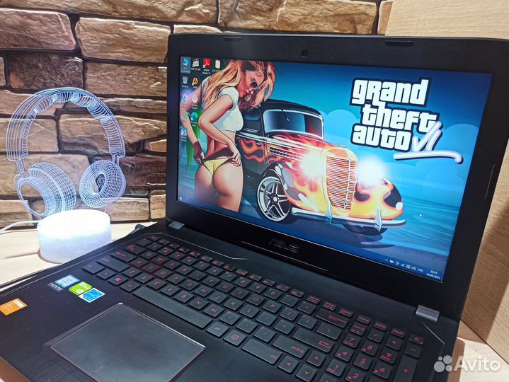 Мощный игровой ноутбук Asus i5/8gb/Gtx1060/FullHd