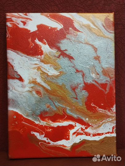 Интерьерная картина, абстракция, акрил