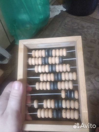 Счеты деревянные СССР малые