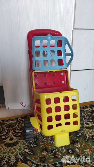 Тележка для игрушек, набор для песка