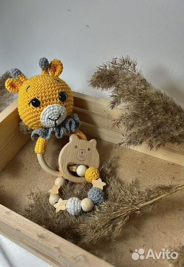 Вязаные игрушки ручной работы